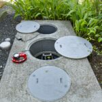 Abwassertank Garten_System_fuer_den_abfluss.